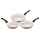 Patelnia SAN IGNACIO Zestaw 3 patelni Natur 18/22/26cm (SG-6121)